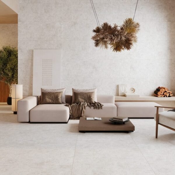 Carrelage terrazzo coloré