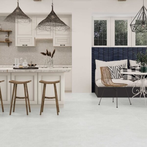 Carrelage terrazzo contemporain