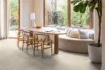 Sol vinyle effet bois beige