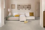 Sol vinyle effet bois beige