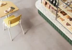 Sol vinyle effet bois beige