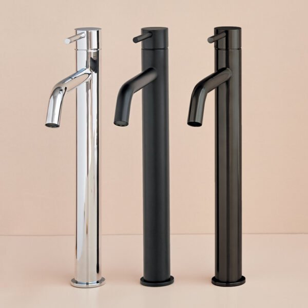 Pour lavabo or brossé