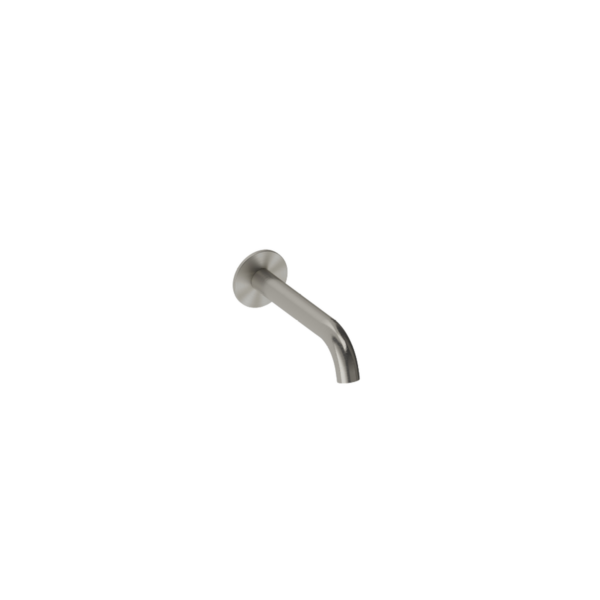 Pour baignoire nickel brossé