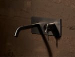 Pour lavabo nickel brossé