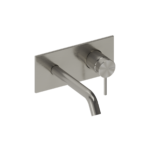 Pour lavabo nickel brossé