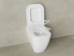 Sanitaires blanc brillant