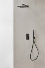 Pour la duche noir mat