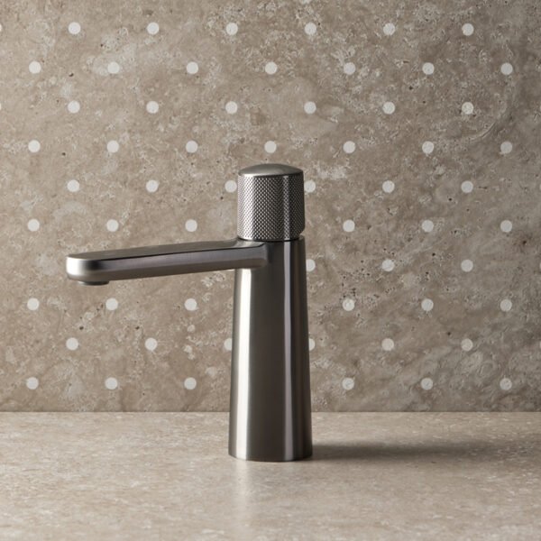Pour lavabo noir mat
